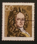 Sellos de Europa - Alemania -  europa, gottfried wilhelm leibniz