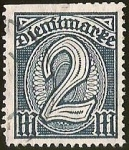 Stamps Germany -  DIENFTMARKE