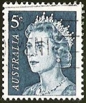 Stamps Australia -  REINA ISABEL II