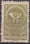 Stamps Europe - Austria -  AUSTRIA 1919 Scott 216 Sello ** Post Horn 60h Osterreich Autriche 
