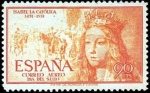 Stamps Spain -  V Centenario del nacimiento de Isabel la Católica