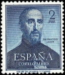 Sellos de Europa - Espaa -  IV Centenario de la muertede San Francisco Javier