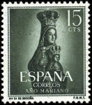 Stamps Spain -  Año Mariano