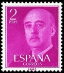 Sellos de Europa - Espaa -  General Franco