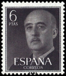 Sellos de Europa - Espaa -  General Franco