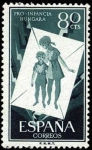 Stamps Spain -  Pro infancia húngara