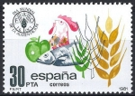 Stamps Spain -  2629 Día Mundial de la alimentación. Logo de la F.A.O.