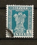 Stamps India -  Columna de Asoka / Valor en Naye Paisa.