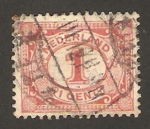 Stamps Netherlands -  cifra