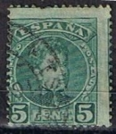 Stamps Spain -   242 Alfonso XIII