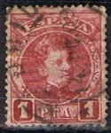 Stamps Spain -  253 Alfonso XIII