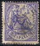 Stamps Spain -  145 Alegoria de la Justicia