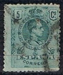 Stamps Spain -  268 Alfonso XIII