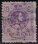 Stamps Spain -  270 Alfonso XIII