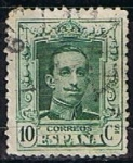 Stamps Spain -  314 Alfonso XIII