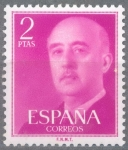 Sellos de Europa - Espaa -  ESPAÑA 1955-6_1158.06 General Franco (1892-1975).