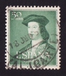 Stamps Spain -  Fernando el catolico