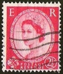 Sellos de Europa - Reino Unido -  POSTAGE REVENUE- QUEEN ELIZABETH