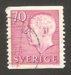 Stamps Sweden -  gustave VI