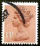 Stamps United Kingdom -  QUEEN ELIZABETH