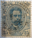 Stamps Italy -  umberto I