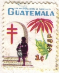 Stamps : America : Guatemala :  Liga Nacional  Contra la Tuberculossis
