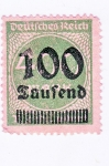 Stamps Germany -  sello alemán