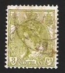 Stamps Netherlands -  wilhelmine