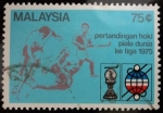 Sellos de Asia - Malasia -  3er. Campeonato Mundial de Hockey Hierba Masculino_Kuala Lumpur, 1975