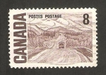 Stamps Canada -  autovía en Alaska