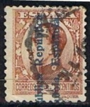 Stamps Spain -   593 Alfonso XIII