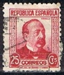 Stamps Spain -  685  Manuel Ruiz Zorrilla