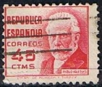 Stamps Spain -  737  Pablo Iglesias