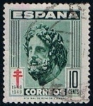 Stamps Spain -  1041  Esculapio