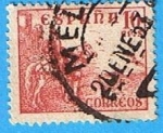 Sellos de Europa - Espa�a -  1045  El Cid