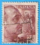 Stamps Spain -  1048  General Franco