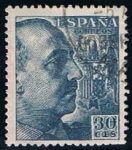 Stamps Spain -  1049  General Franco