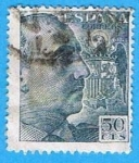 Stamps Spain -  1053  General Franco