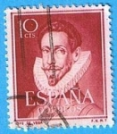 Stamps Spain -  1072  Lope de Vega