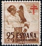 Stamps Spain -  1105  Protuberculosos