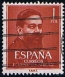 Stamps Spain -  1321  Isaac Albeniz