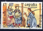 Stamps Spain -  2857 Día del sello. Correo de los Ricos hombres.(2)