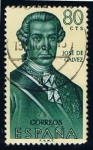 Stamps Spain -  1528  Jose de Galvez