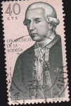 Stamps Spain -  forjadores de america