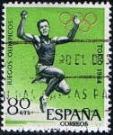 Stamps Spain -  1618  Salto de Longitud