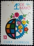 Sellos de America - Cuba -  1º de mayo de 1966