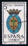 Stamps Spain -  1641  Escudo de Tenerife