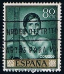 Stamps Spain -  1660  La Niña de la Guitarra