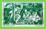 Stamps Spain -  1692  Navidad 1965