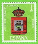 Stamps Spain -  1721  Escudo de guernica